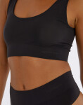 Organic Basics Smooth Bralette Black L