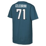 Outerstuff Dětské tričko Macklin Celebrini #71 San Jose Sharks NHL Flat Name & Number Short Sleeve Cotton Velikost: Dětské M (136 – 152)