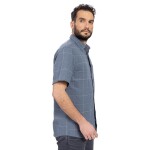 Bushman Pánská lněná košile Jason, modrá XL