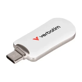 Verbatim Plectra 128GB bílá / Flash Disk / USB-C 3.0 / až 100 MBs (30229)