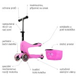 Micro Mini2go Deluxe Pink - ZDARMA dopravné!