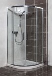 Sprchový kout čtvrtkruh 80x80 cm SAT TEX SIKOTEXS80CRT SIKOTEXS80CRT