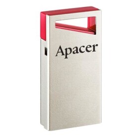 Apacer AH112 64GB stříbrno-červená / USB flash disk / USB 2.0 (AP64GAH112R-1)