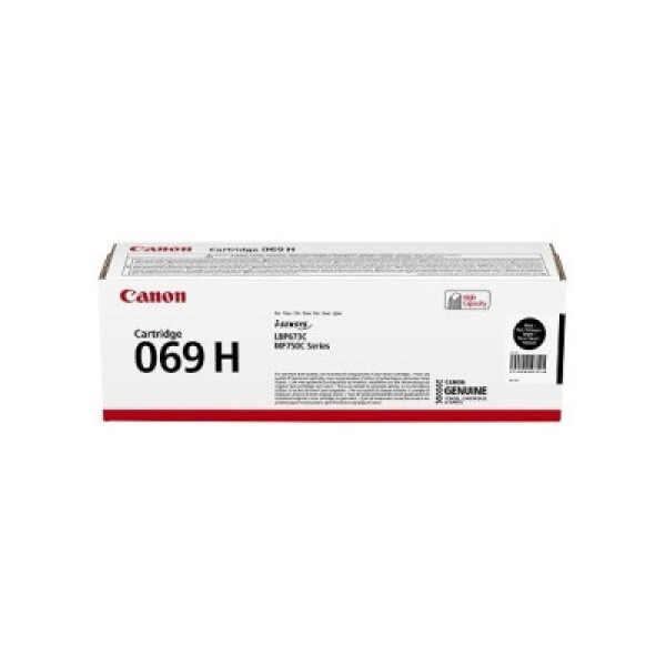 Canon TONER CRG 069BK H černý pro LBP673Cdw, MF752Cdw, MF754Cdw, MF752Cdw II a MF754Cdw II (7 600 str.) - originální EDF_1002676
