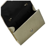 Módní dámská plesová kabelka Elvina, zlatá