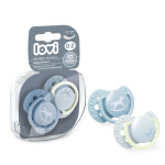 LOVI Mini dudlík BABY SHOWER 0-2m (2ks) - kluk