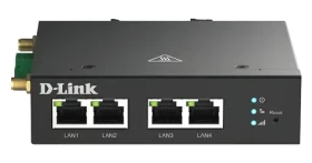 D-Link 4G Multi-Connect Modem 4x černá / Modem / 4G LTE / 4x RJ-45 / Firewall (DWM-314-T)