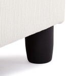 TV a relaxační křeslo, manuální polohování push back, potah manšestrová béžová látka