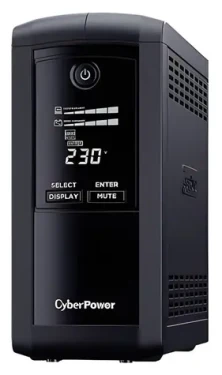 CyberPower Value Pro serie GreenPower UPS černá / 1000VA / 550W / 6x IEC C13 / LCD (VP1000EILCD)