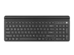 Natec Felimare černá / bezdrátová klávesnice / US / 2.4 GHz / BT 4.0 (NKL-1973)