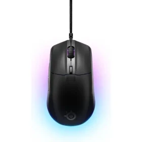 SteelSeries Rival 3 Gen 2 černá / Herní myš / optická / 8500DPI / USB-A / 2m / 6 tlačítek (484907)