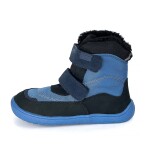 Chlapecké zimní barefoot boty PRO-tex Protetika - NUT BLUE - 28