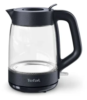 Tefal Morning Glass KO2G08E0 černá / Rychlovarná konvice / 2000 W / 1.7 l / sklo (KO2G08E0)