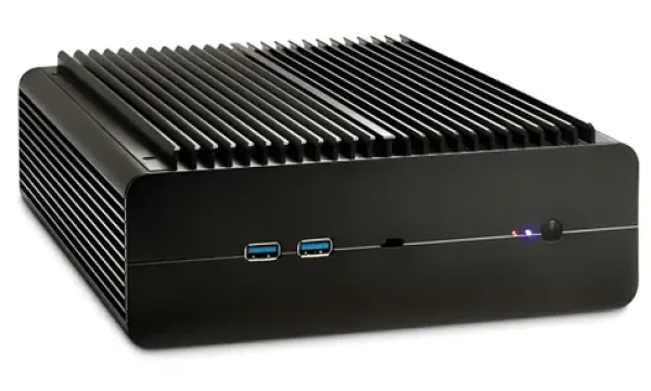 Inter-Tech IP-60 černá / Mini ITX / hliníková / 2x USB 3.0 / bez zdroje (88887372)