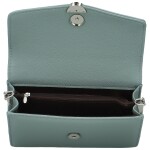 Módní dámská koženková kabelka do ruky MaxFly Jolanta, džínově modrá