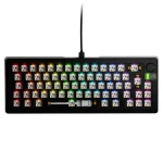Glorious GMMK 3 Pro 65% barebone ISO černá / herní 65% TKL / USB-C / bez spínačů / ISO layout / RGB / 1.4m (GLO-KB-GMMK3-PRO-65-BB-W-BLK-ISO)