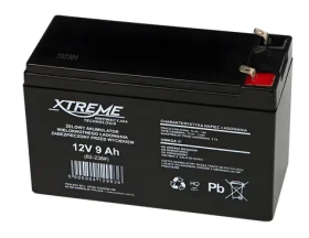 XTREME Gelový akumulátor 12V 9Ah / Akumulátor / VRLA / Bezúdržbový (82-238#)