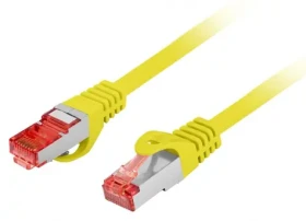 Lanberg CAT6 S/FTP 3m žlutá / Patch kabel / LSZH / Fluke (PCF6-10CU-0300-Y)