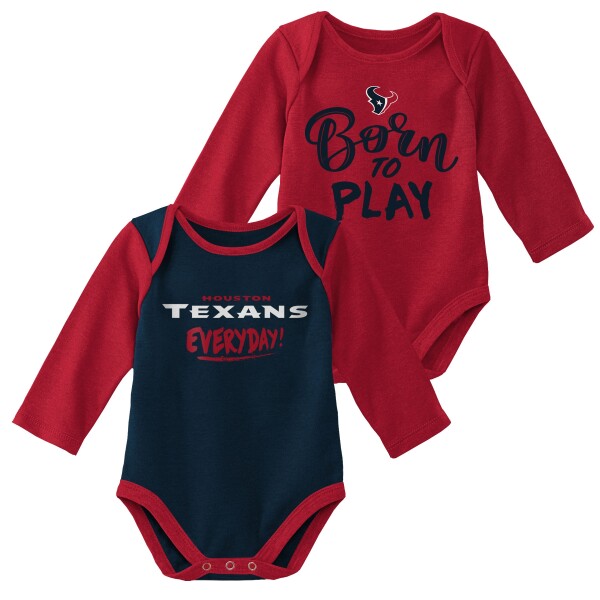 Outerstuff Dětské body Houston Texans NFL Born to Play Baby Body Set (2 ks)