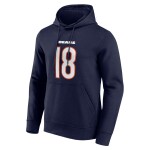 Fanatics Pánská mikina Chicago Bears NFL Caleb Williams #18 Player Hoodie Velikost: L
