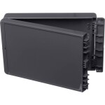 Bopla Bocube B 261706 PC-V0-7024 96016324 Venkovní kryt 170 x 271 x 60 Polykarbonát V0 šedá grafit (RAL 7024) 1 ks