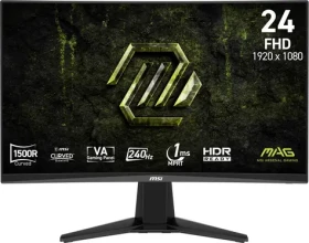 23.6" MSI Gaming MAG 245C X24 černá / VA / FHD / 16:9 / 1000:1 / 300cd-m2 / HDMI + DP / VESA (MAG 245C X24)