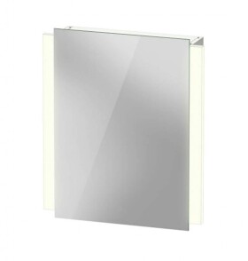 DURAVIT - Ketho.2 Zrcadlová skříňka s LED osvětlením, 70x60x16 cm, 1 dvířka, panty vlevo K27135L00001000