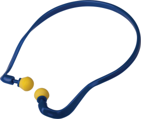 Zátky do uší Delta Plus jednorázové CONICMOVE01B Barva: Modrá/ Žlutá (CONICMOVE01JAB)