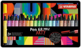 STABILO Pen 68 MAX Arty - 20 ks sada