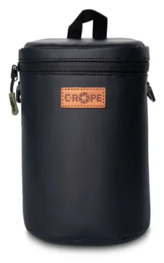 C-ROPE Premium černá, velikost L / Fotopouzdro / 12 x 12 x 19 cm / 2 přihrádky / s popruhem (CRP-PLB-L-BLK)
