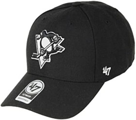 47 Brand Pánská Kšiltovka Pittsburgh Penguins MVP Black/Grey
