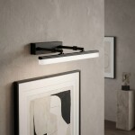 Koupelnové nástěnné LED svítidlo APP1878-1W 40cm BLACK OSW-66033