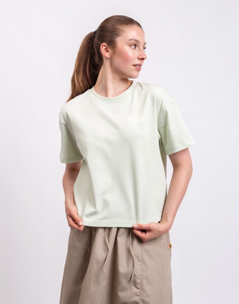 Tričko Fjällräven Forest Walk T-shirt W 637 Soft Jade