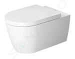 GEBERIT - Duofix Modul pro závěsné WC s tlačítkem Sigma30, bílá/lesklý chrom + Duravit ME by Starck - WC a sedátko, Rimless, SoftClose 111.355.00.5 NM5