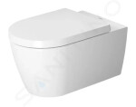 GEBERIT - Duofix Modul pro závěsné WC s tlačítkem Sigma30, bílá/lesklý chrom + Duravit ME by Starck - WC a sedátko, Rimless, SoftClose 111.300.00.5 NM5