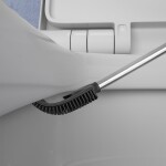 Gedy - BIAGIO WC silikonová štětka závěsná/na postavení, bílá 683302