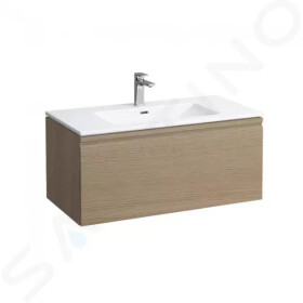 Laufen - Pro S Skříňka s umyvadlem, 1200x530x500 mm, 1 zásuvka, světlý dub H8609674791041