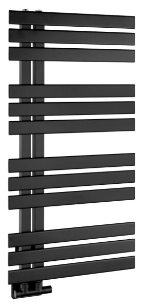 SAPHO - SILVANA otopné těleso 500x972, černá mat IR164B