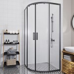 Sprchový kout čtvrtkruh 80x80 cm SAT TEX BB SATTEXSBB80CT SATTEXSBB80CT