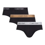 Calvin Klein Spodní prádlo 3Pack Slipy 000NB2568AGF0 Black XL