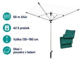 Leifheit 85360 LinoPush 500 sušák 85360