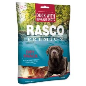 Rasco Premium uzly bůvolí 5cm s kachním masem 230g (1704-17007)