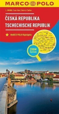 Česká republika 1:300T//mapa(ZoomSystem)MD