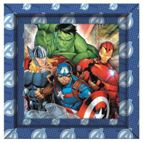 Clementoni Puzzle Avengers v rámečku 60 dílků - Warner Bros