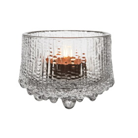 Iittala Skleněný svícen Ultima Thule 6,5 cm – Clear, čirá barva, sklo