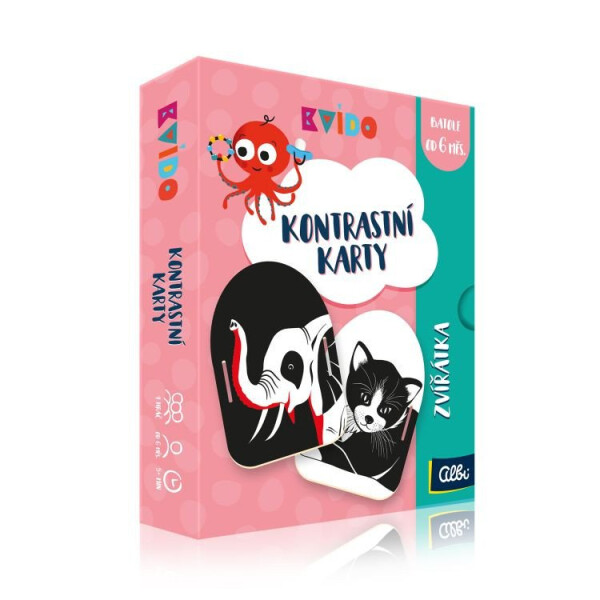 Kvído kontrastní karty