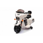 Mamido Dětská elektrická motorka Chopper INDIAN bílá