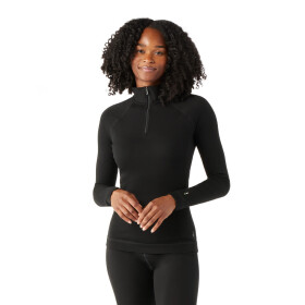 Dámské merino tričko s dlouhým rukávem SMARTWOOL Women's Classic Thermal Merino Base Layer, Black velikost: S