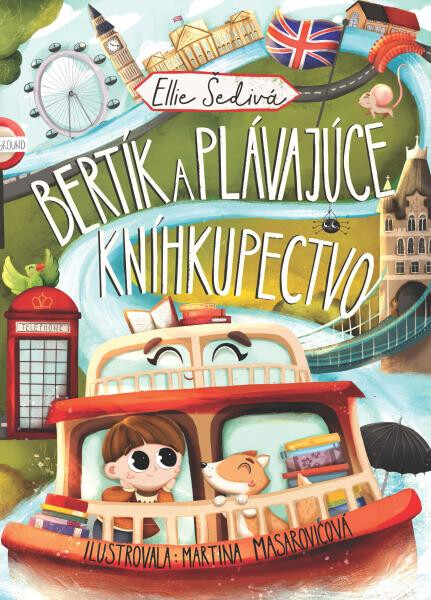 Bertík a plávajúce kníhkupectvo - Ellie Šedivá