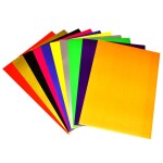 Papíry barevné lepící A4, 10 listů,